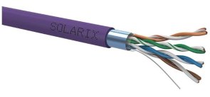 Ost A Inštalačný kábel Solarix CAT5E FTP LSOH Dca s1 d2 a1 305m/box SXKD-5E-FTP-LSOH